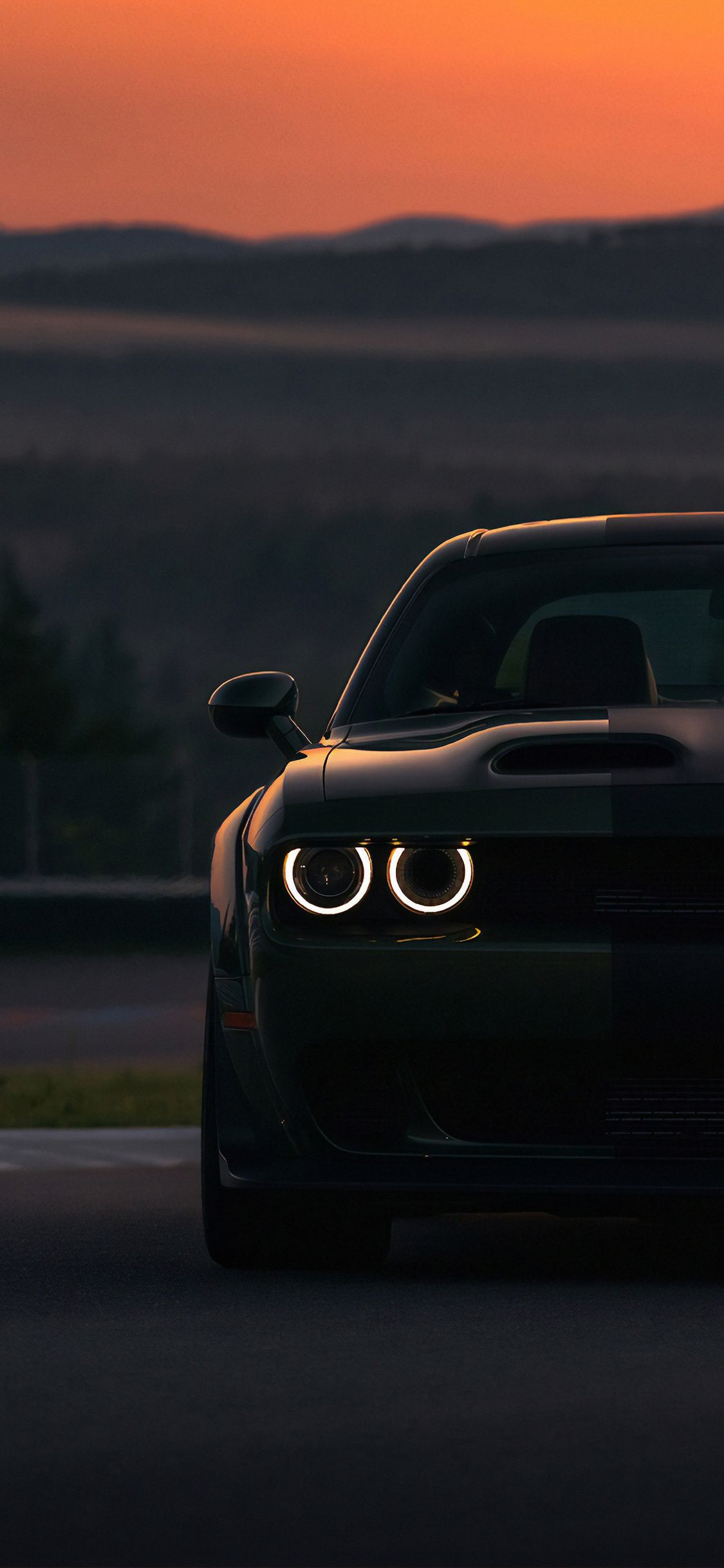 Dodge Challenger Hellcat Iphone Wallpapers