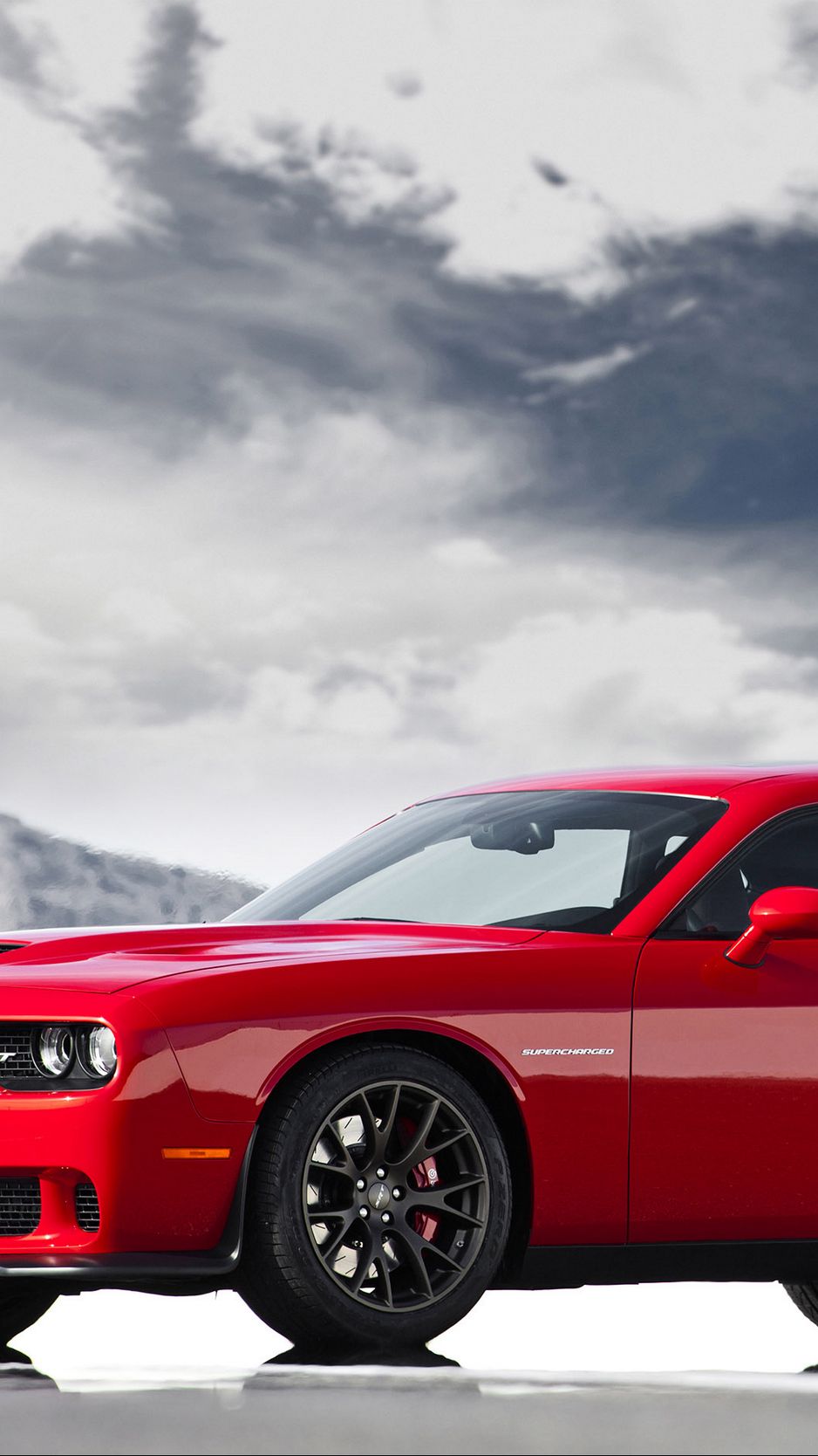 Dodge Challenger Hellcat Iphone Wallpapers