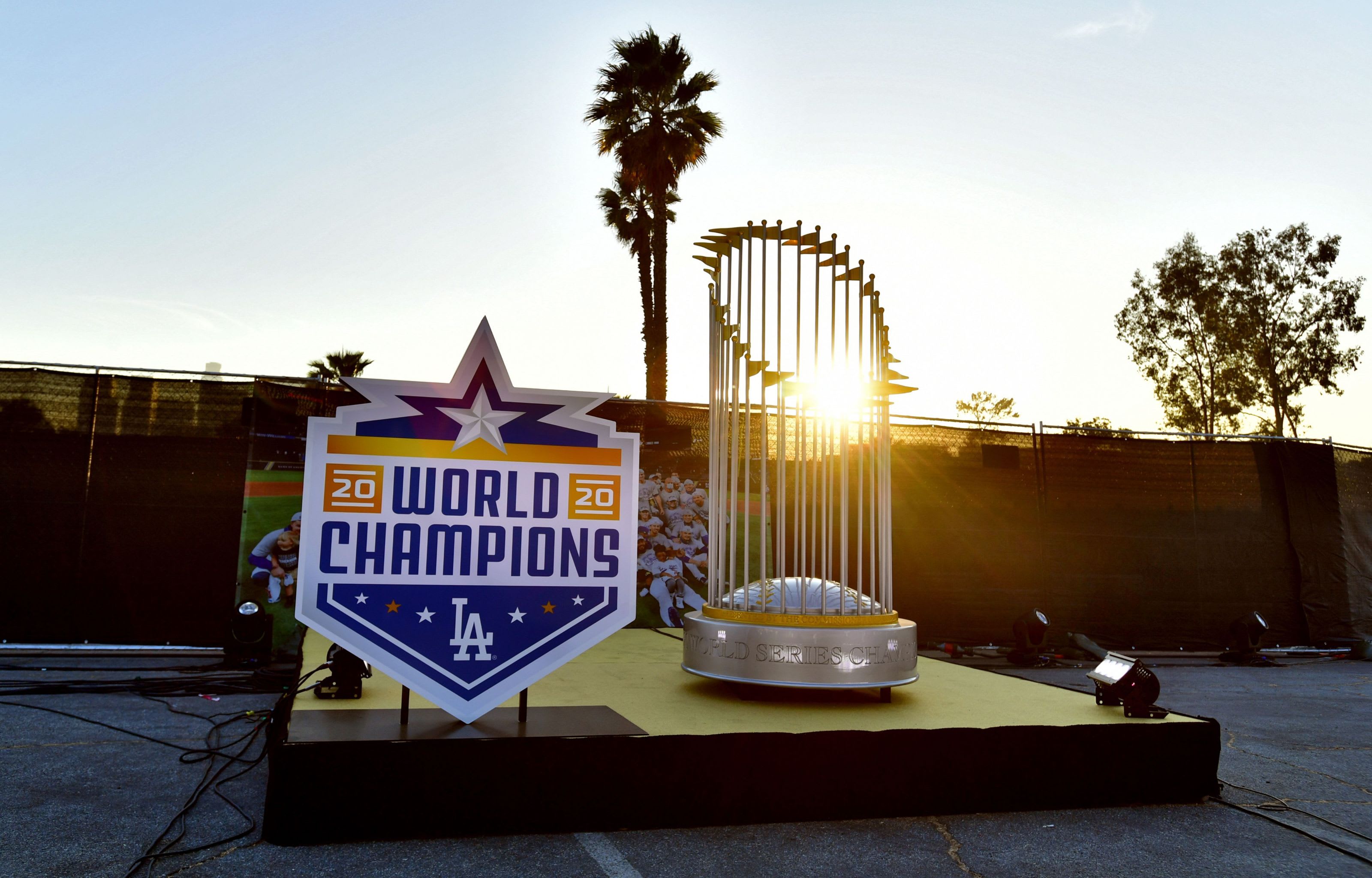 Dodger Stadium Palm Trees Wallpapers