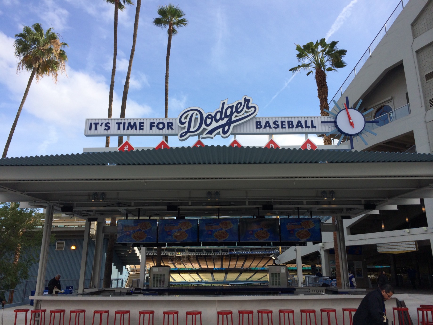 Dodger Stadium Palm Trees Wallpapers