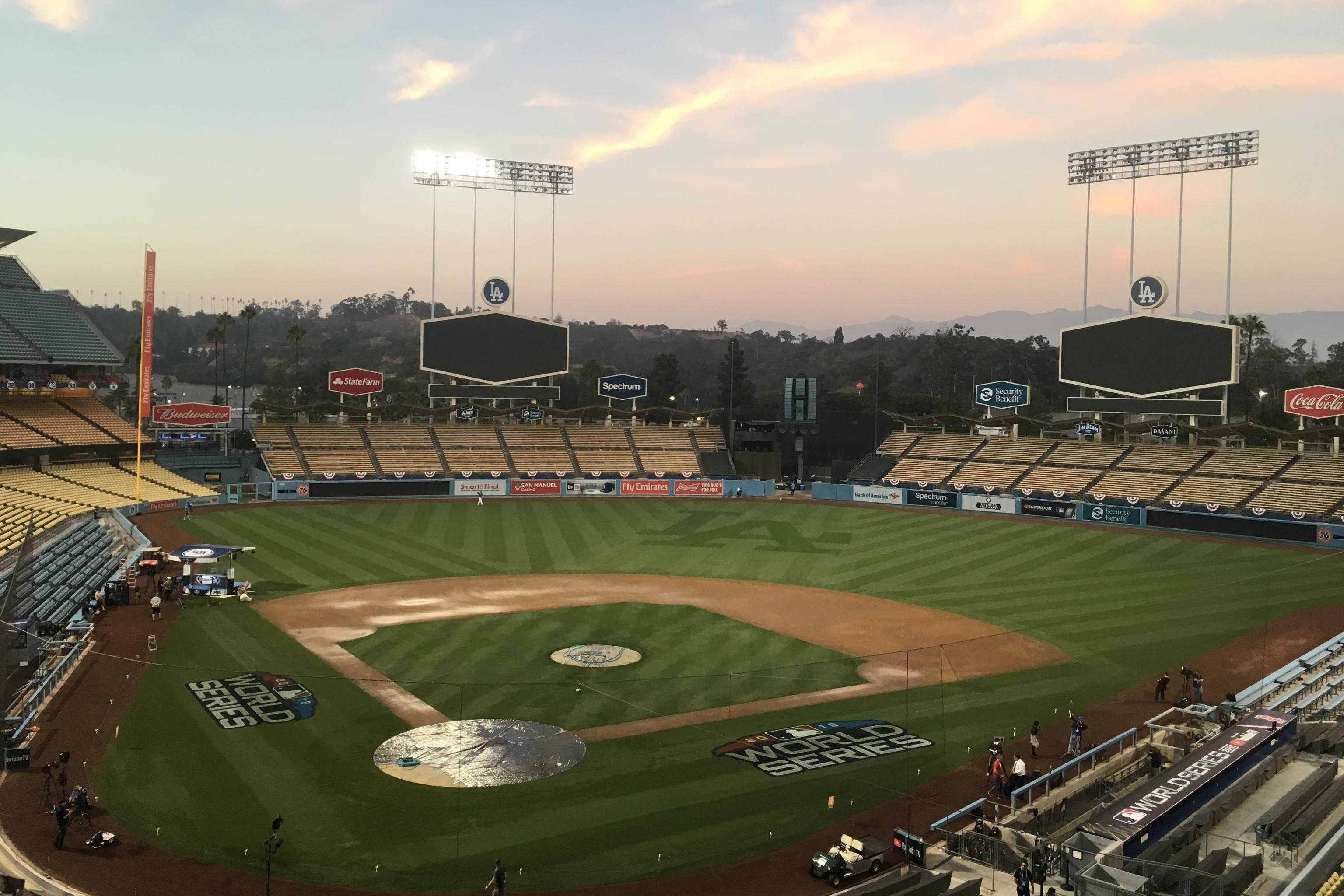 Dodger Stadium Palm Trees Wallpapers