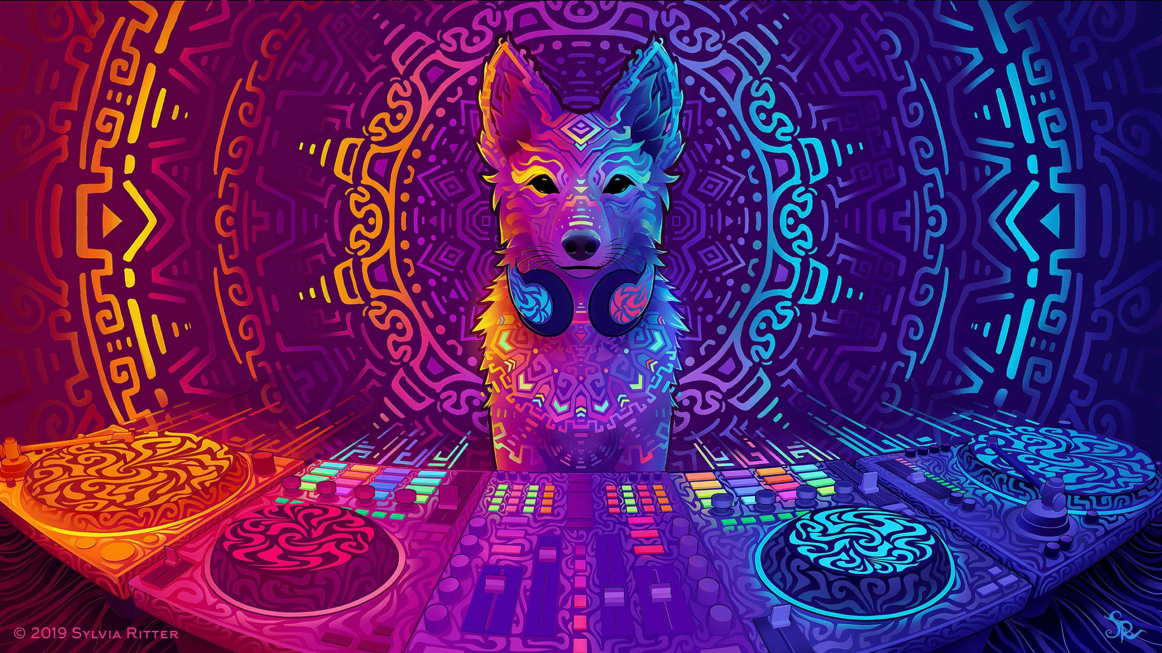 Dog Artwork Wallpapers