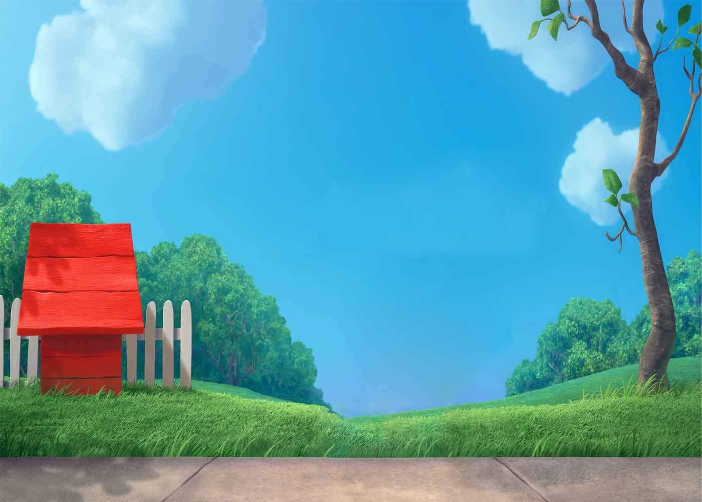 Dog House Background