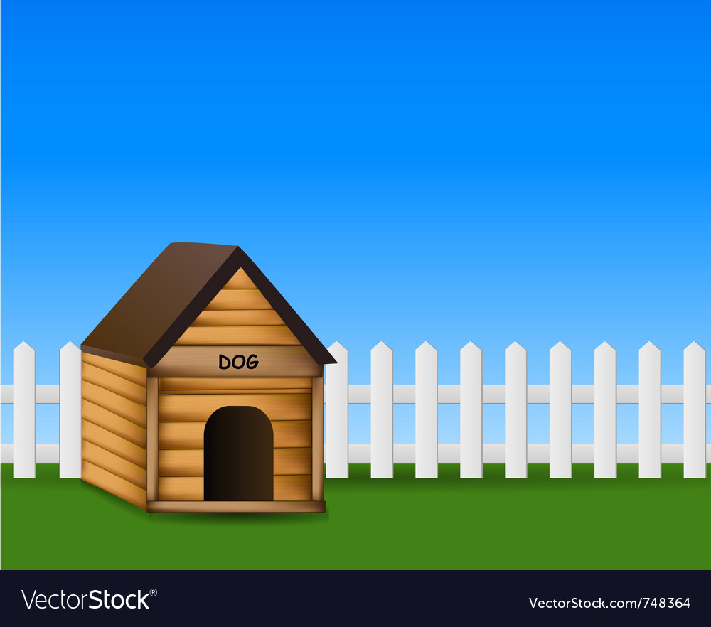 Dog House Background