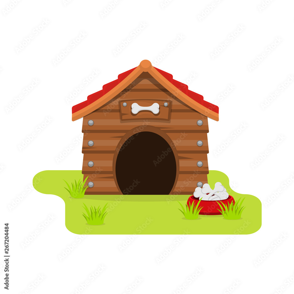 Dog House Background