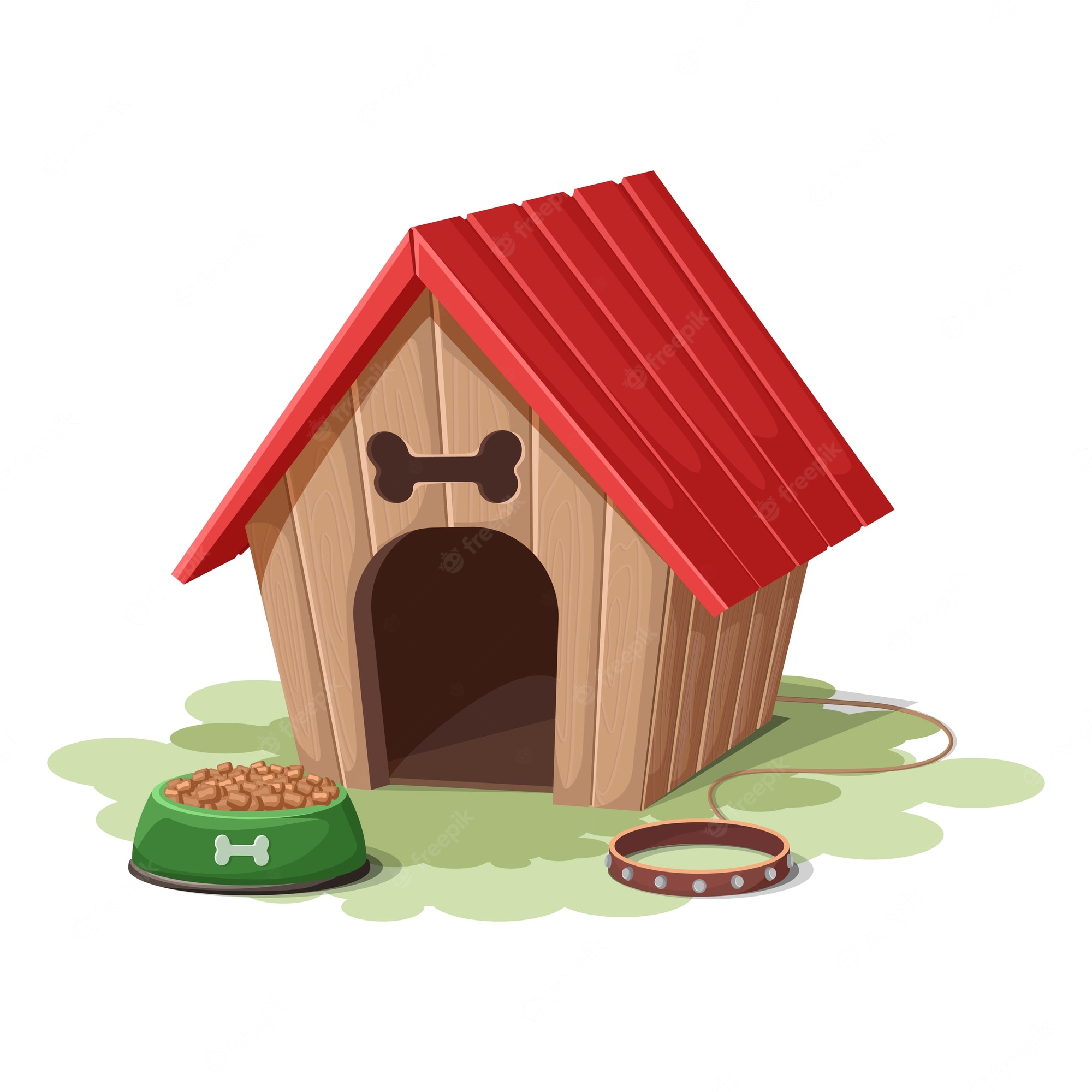 Dog House Background