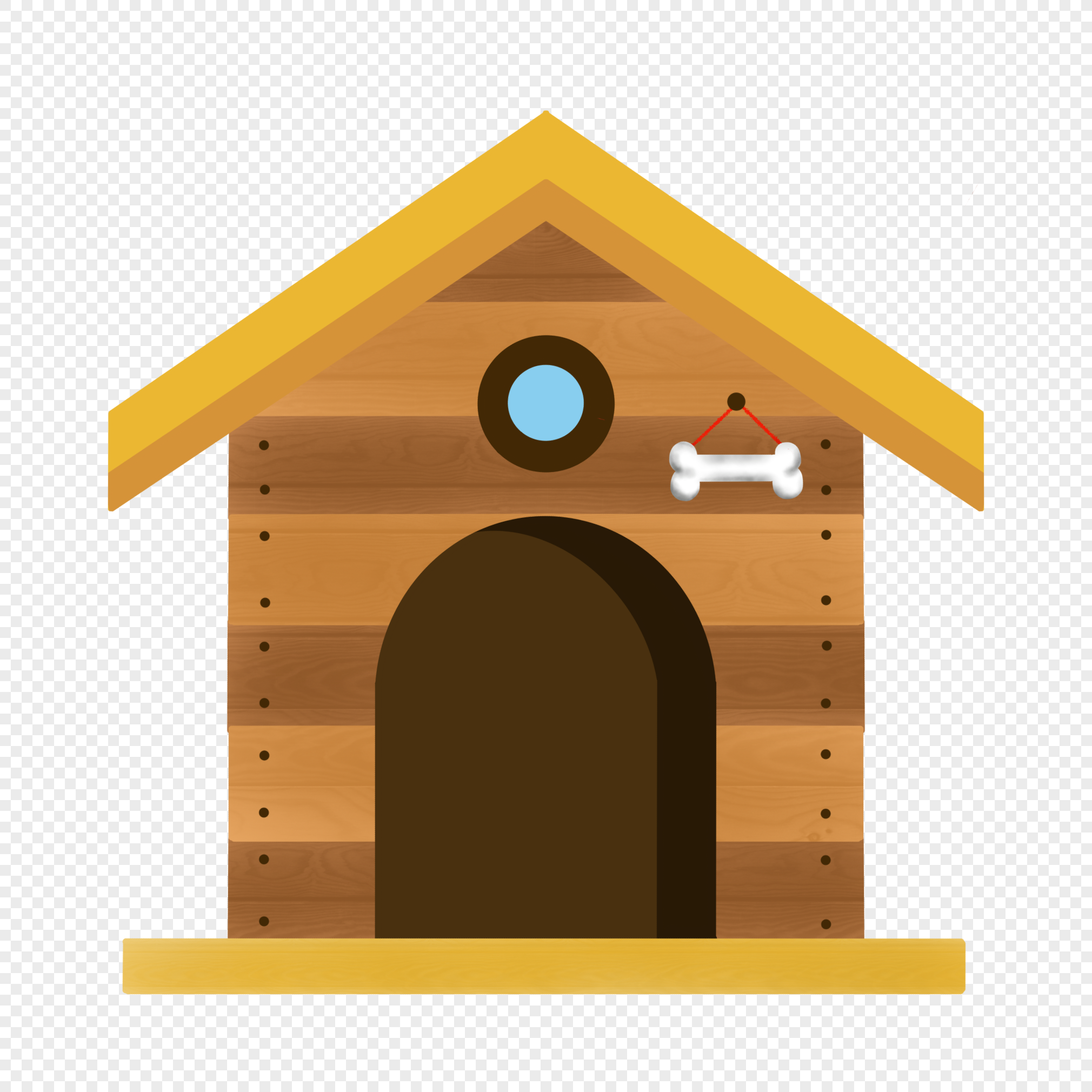 Dog House Background