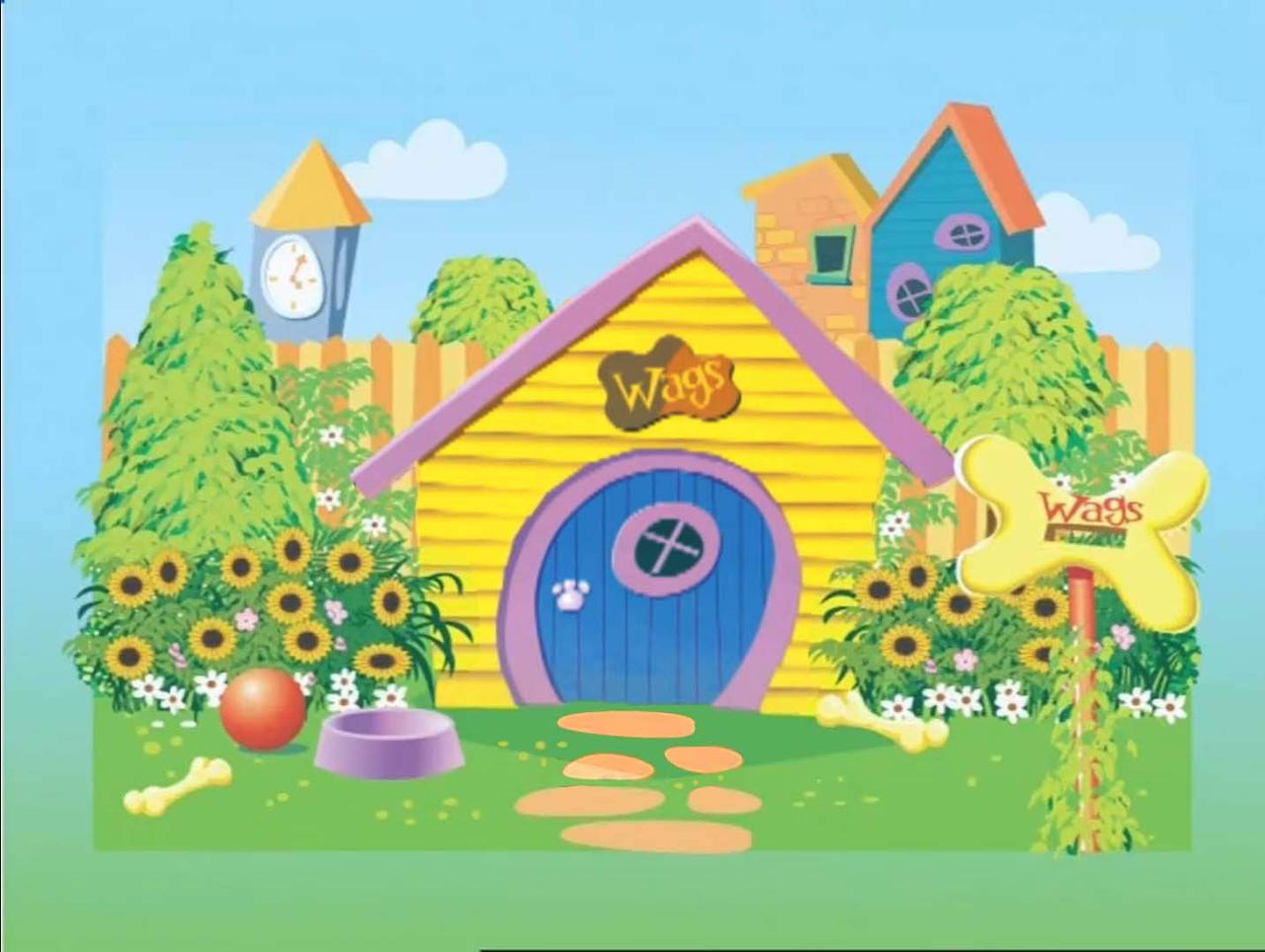 Dog House Background