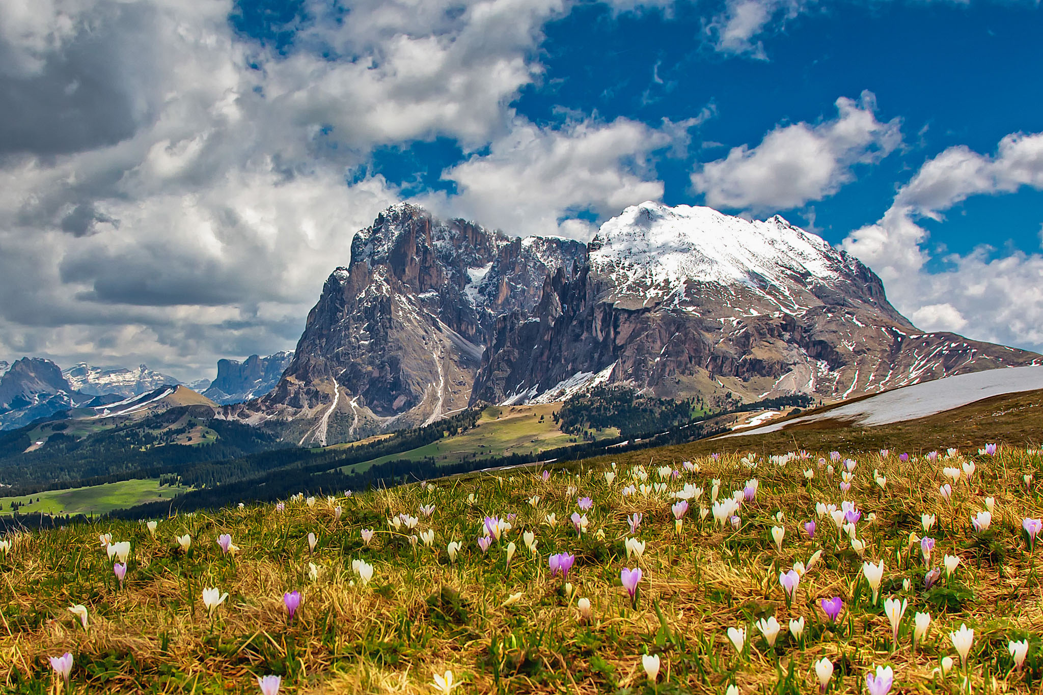 Dolomites Mountain Range Wallpapers