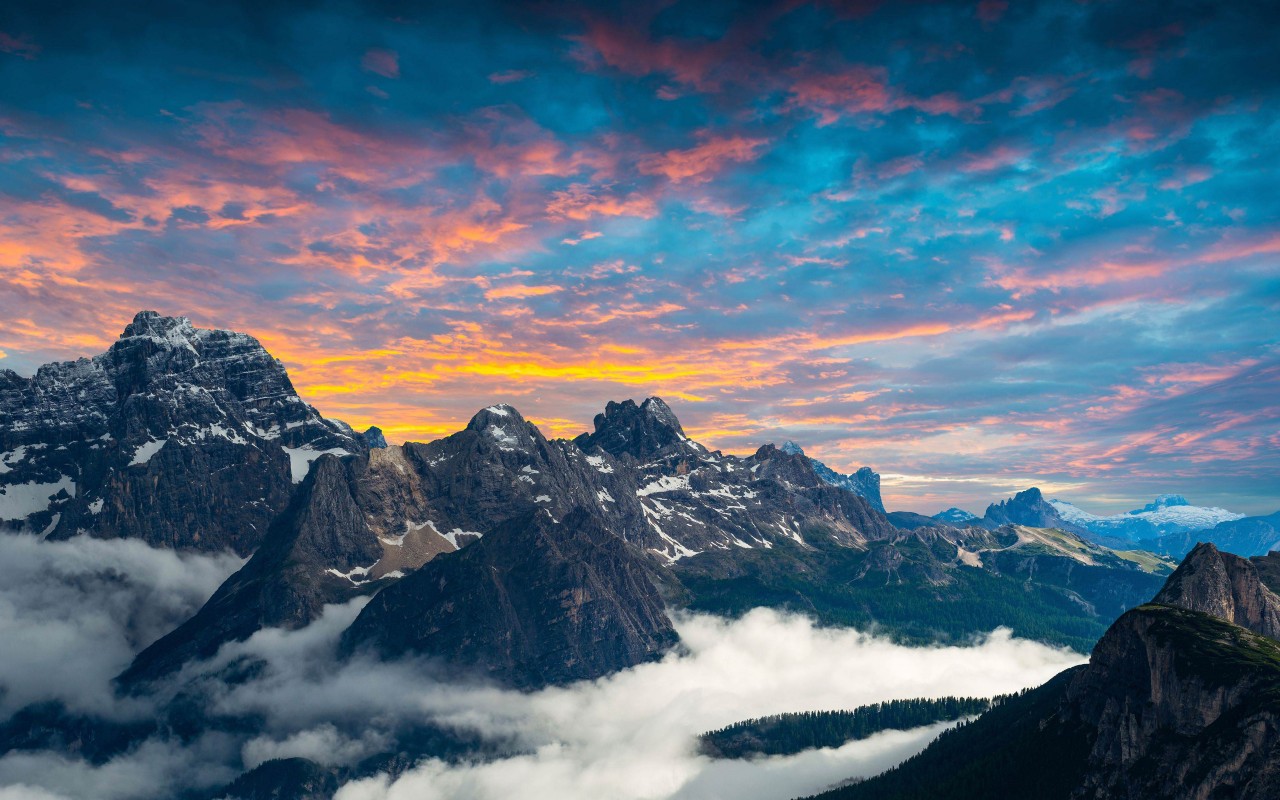 Dolomites Mountains Wallpapers