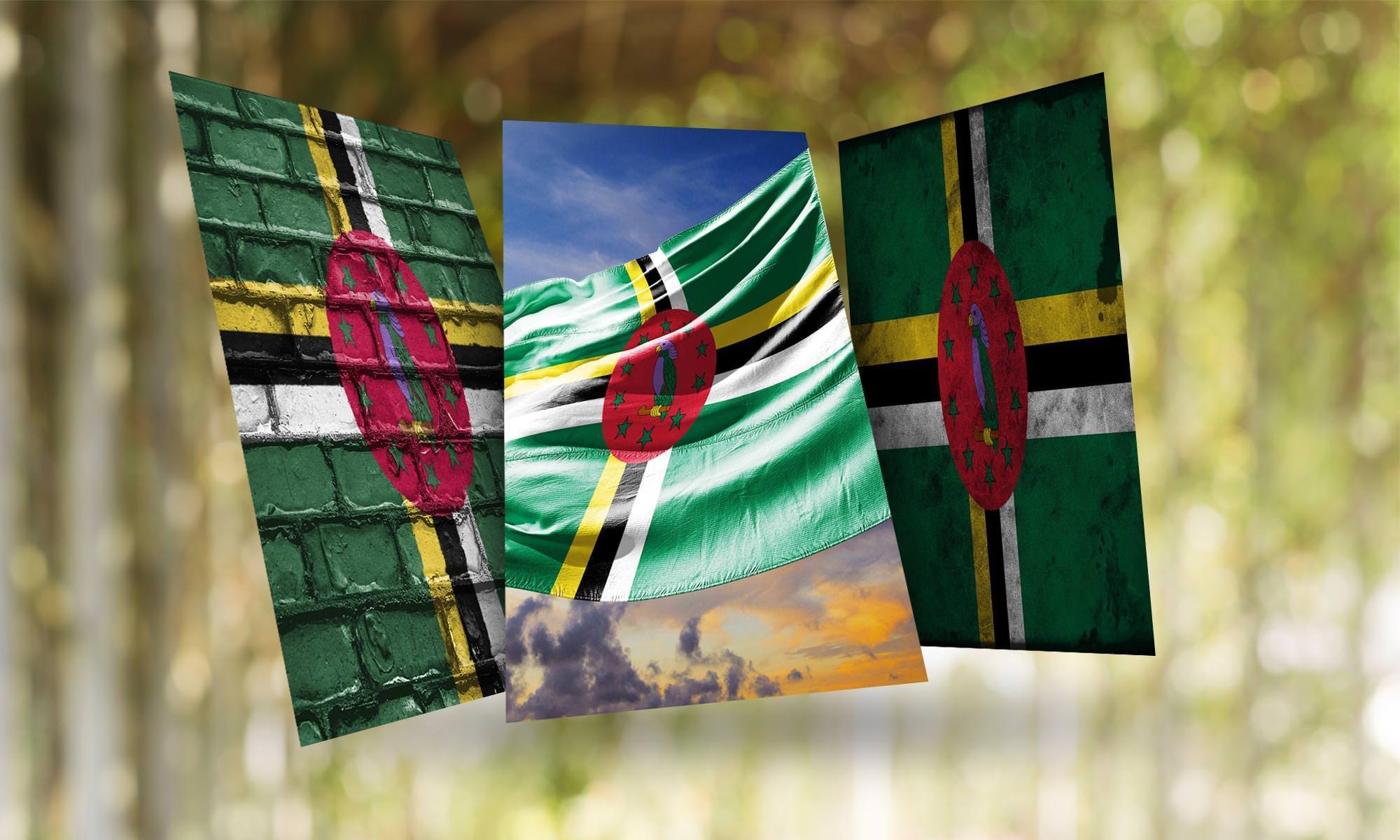 Dominica Flag Wallpapers