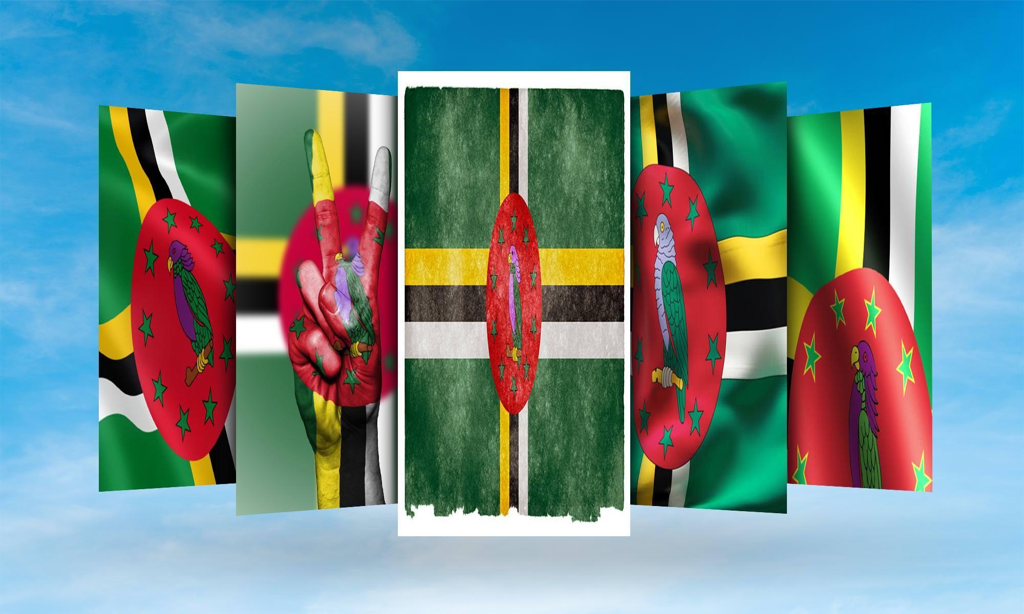 Dominica Flag Wallpapers