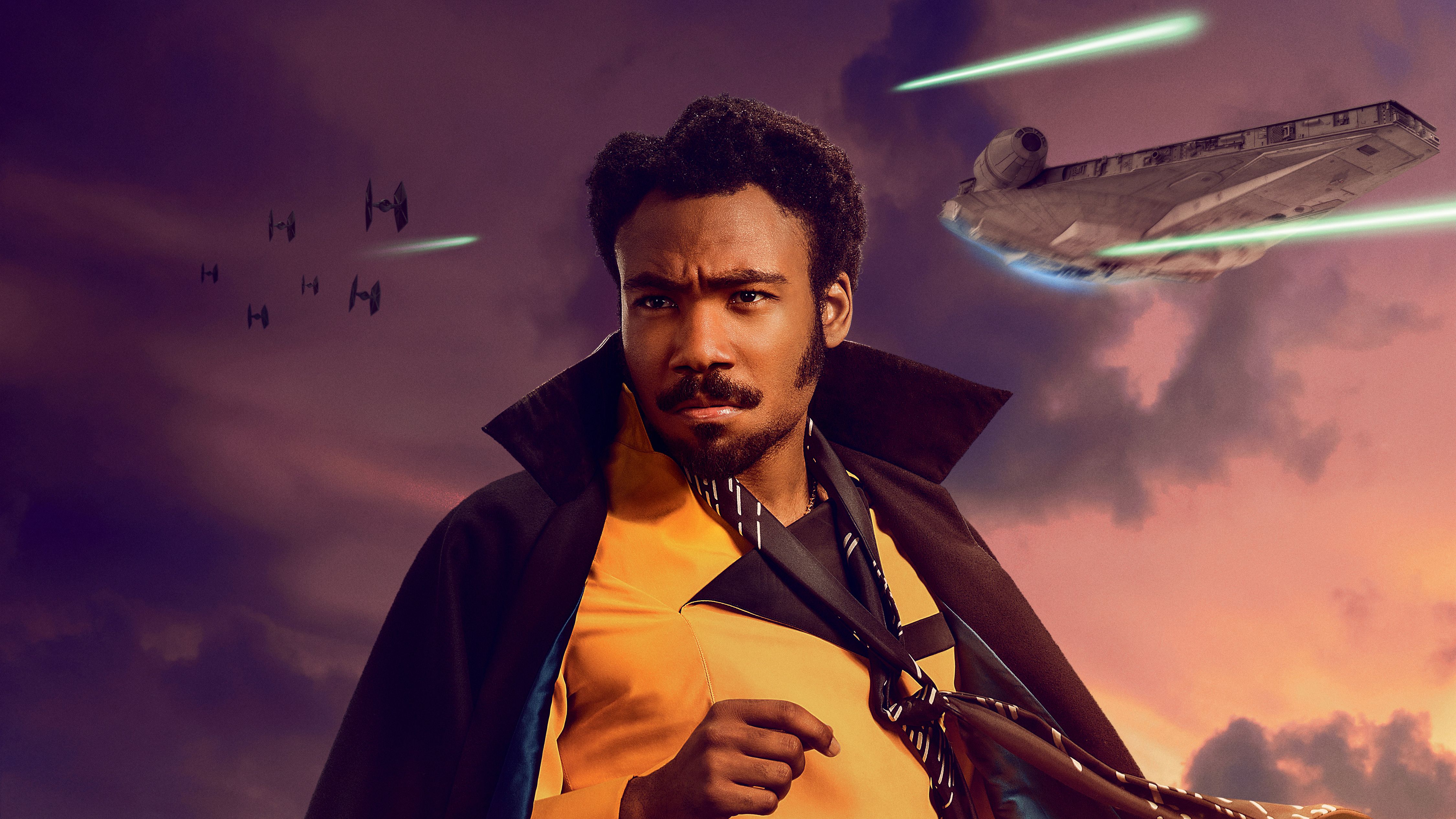 Donald Glover As Lando Calrissian Star Wars Art Wallpapers