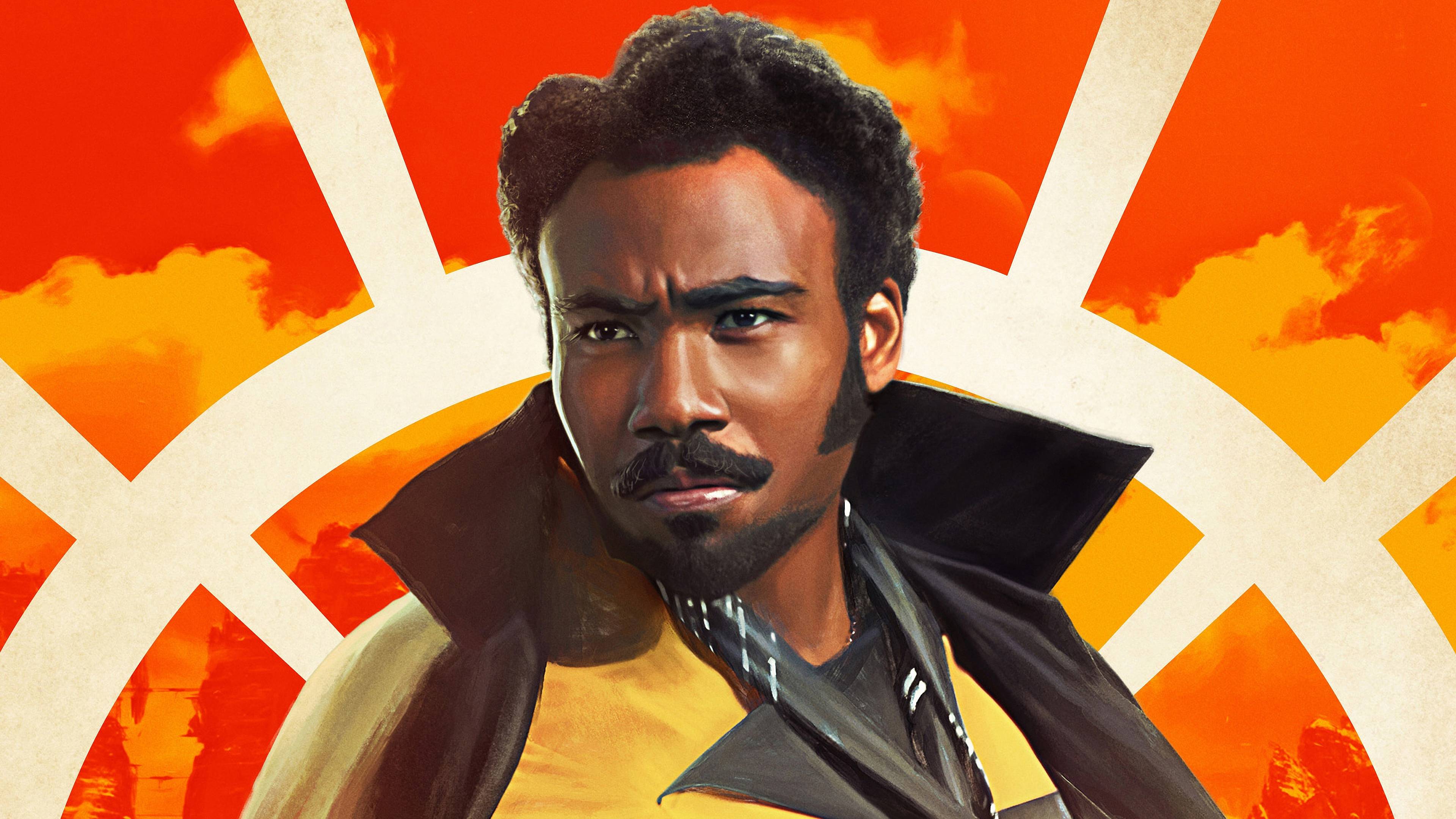 Donald Glover As Lando Calrissian Star Wars Art Wallpapers