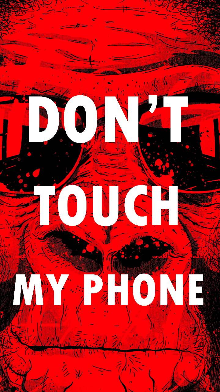 Dont Touch My Phone Among Us Wallpapers