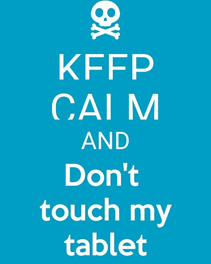 Dont Touch My Tablet Wallpapers