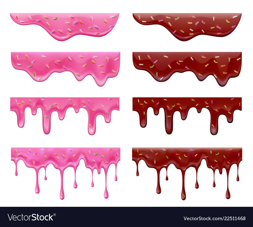 Donut Drip Design Wallpapers