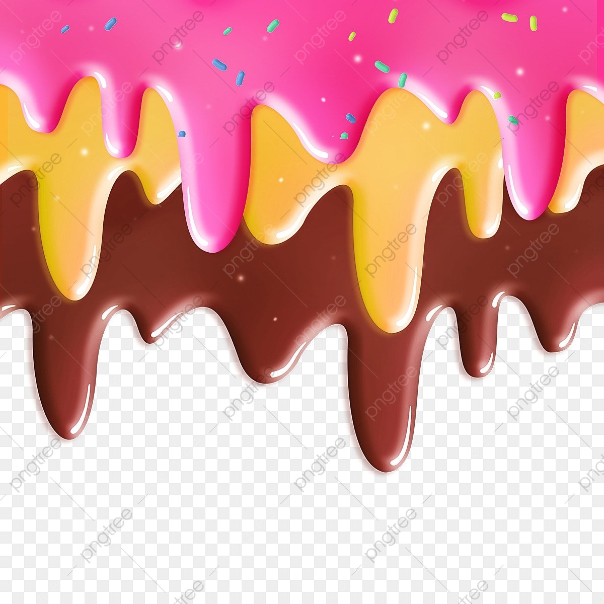 Donut Drip Design Wallpapers