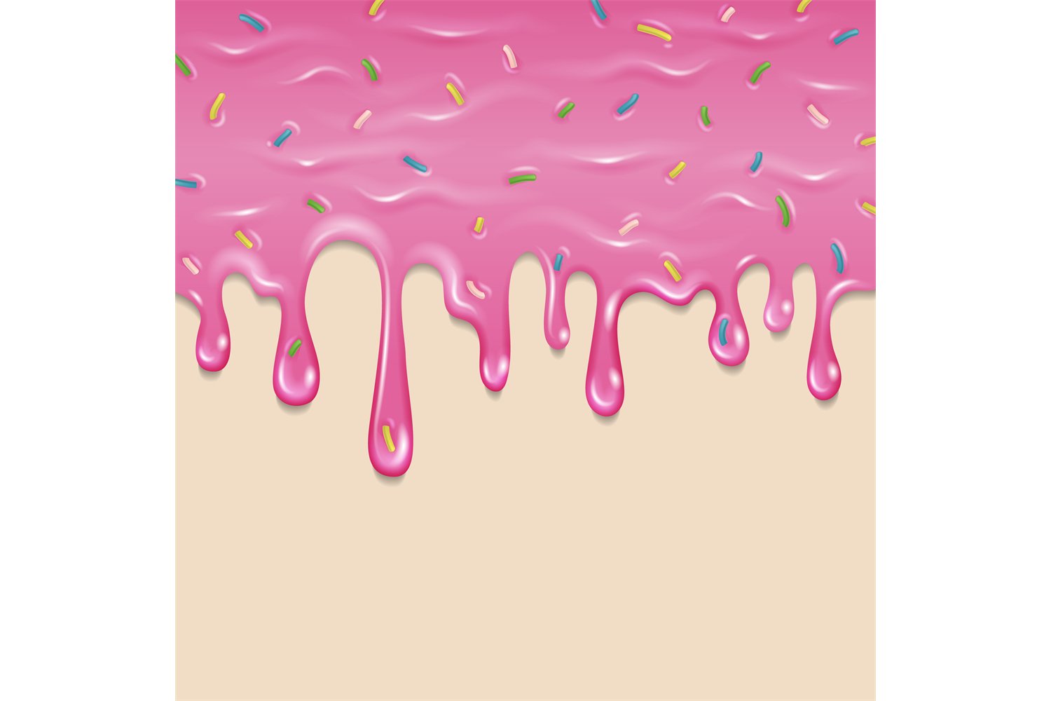 Donut Drip Design Wallpapers