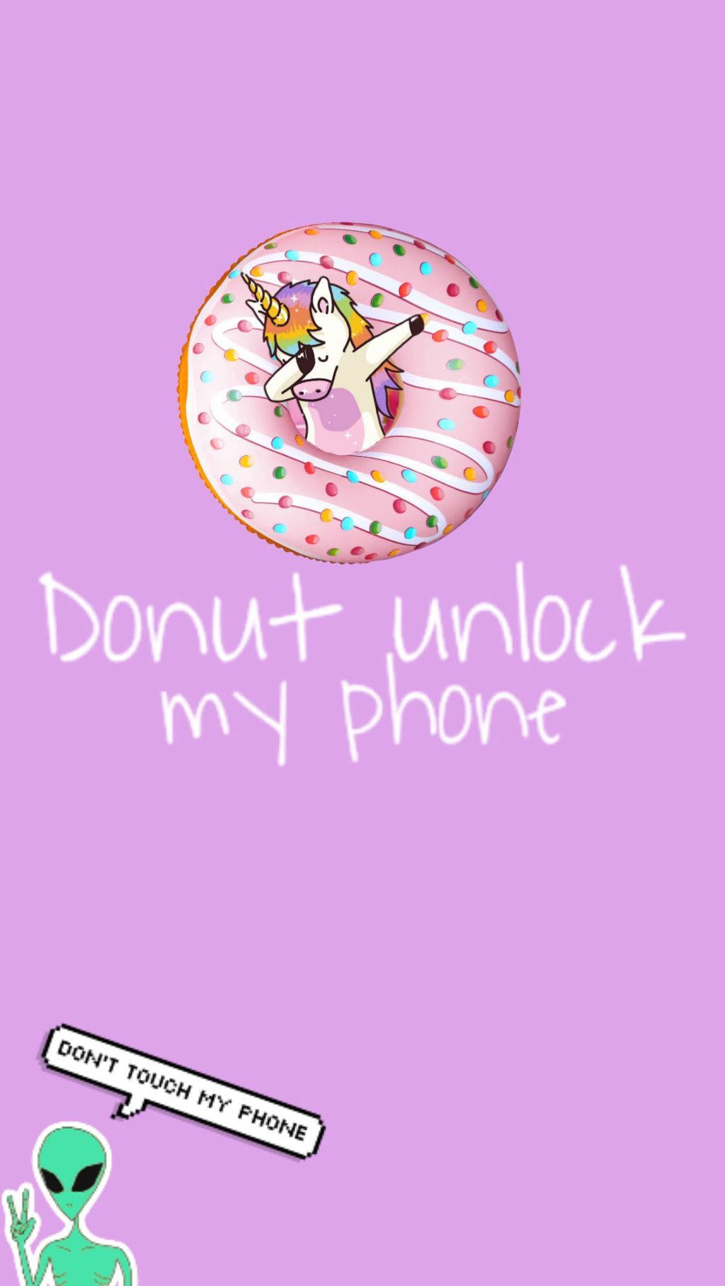 Donut Touch My Phone Wallpapers