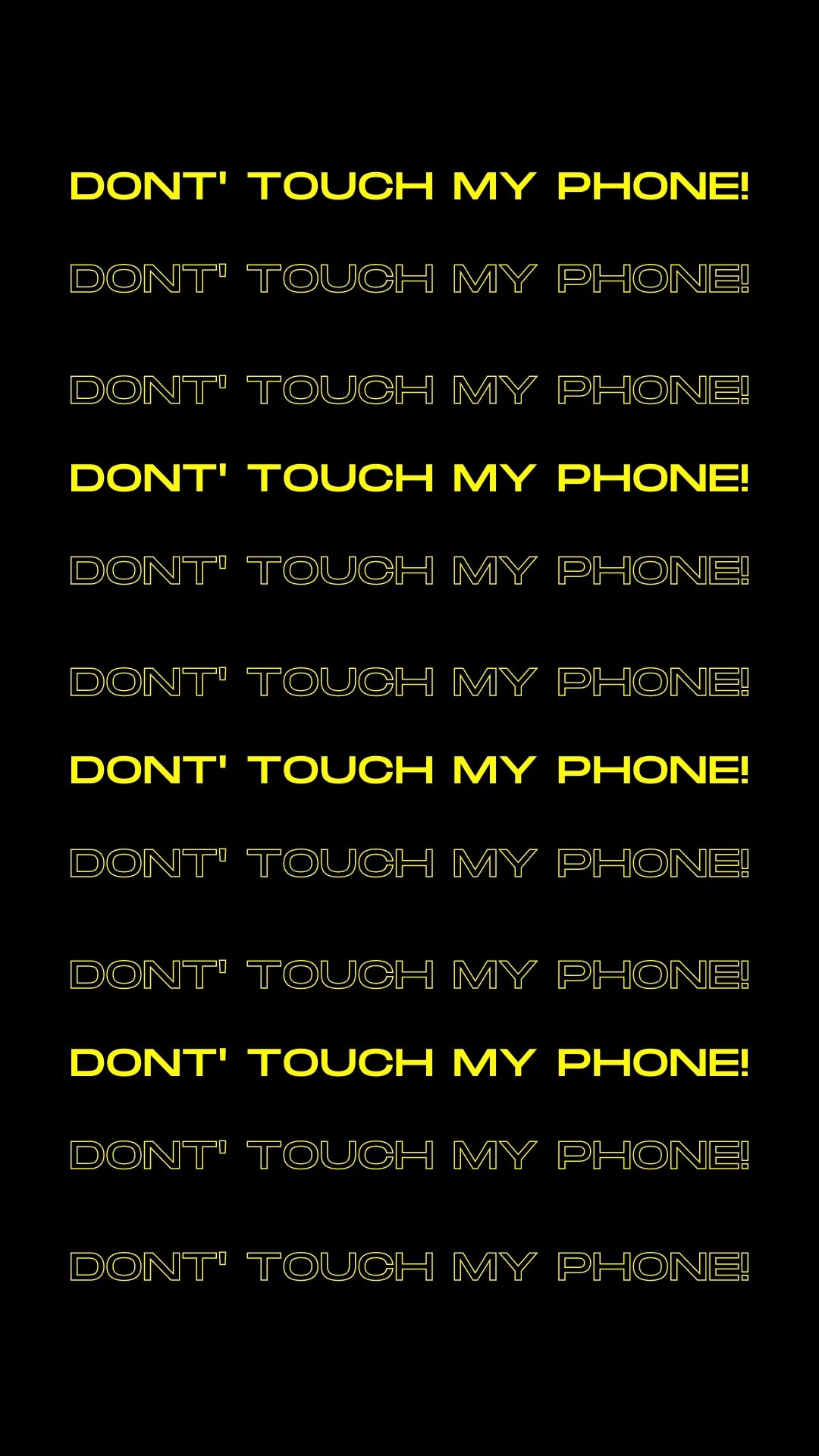 Donut Touch My Phone Wallpapers