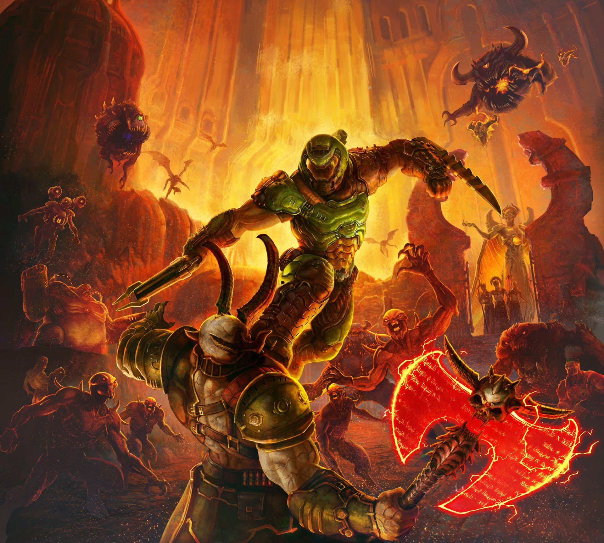 Doom Eternal Fan Art Wallpapers