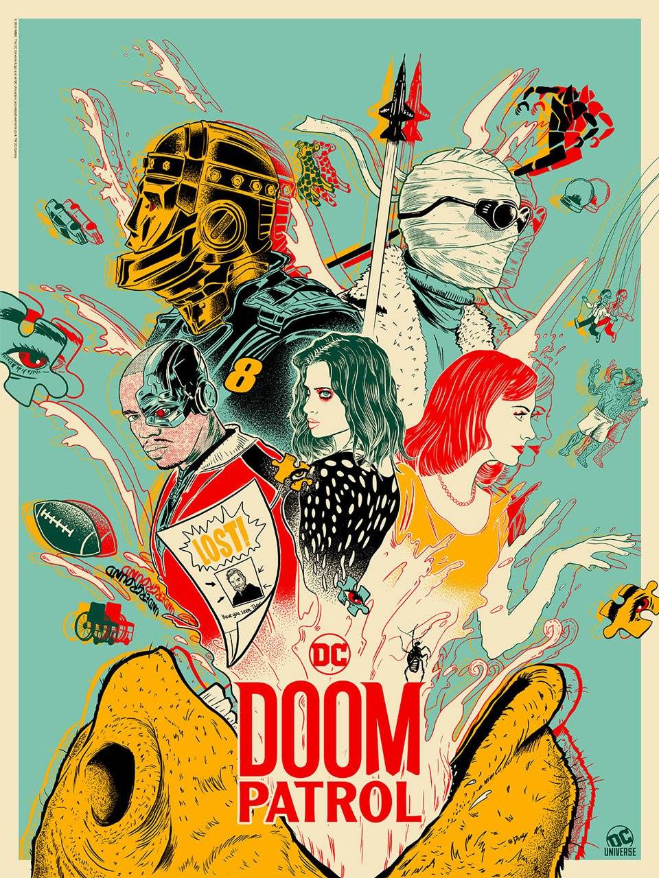 Doom Patrol Team Wallpapers