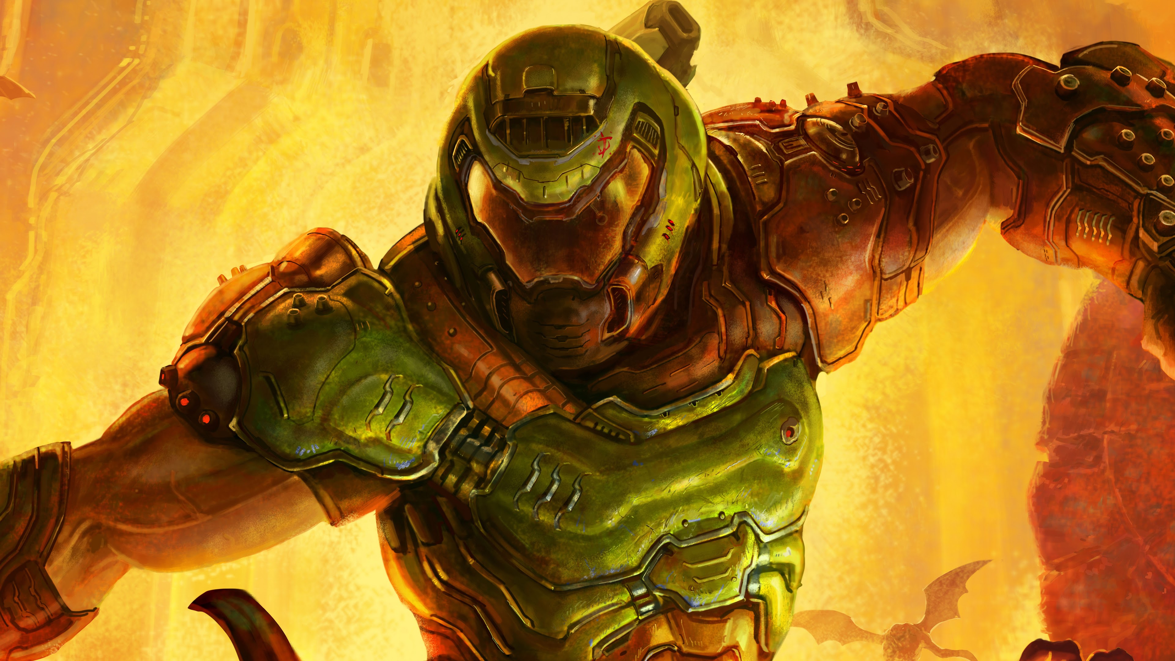 Doom Slayer Background