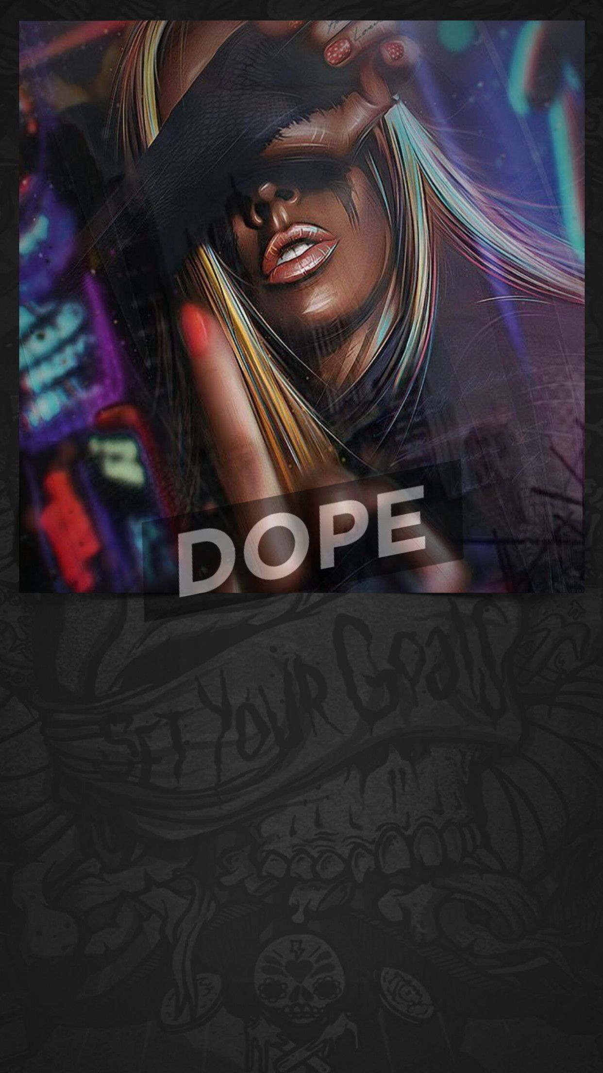 Dope Girl Drawings Wallpapers