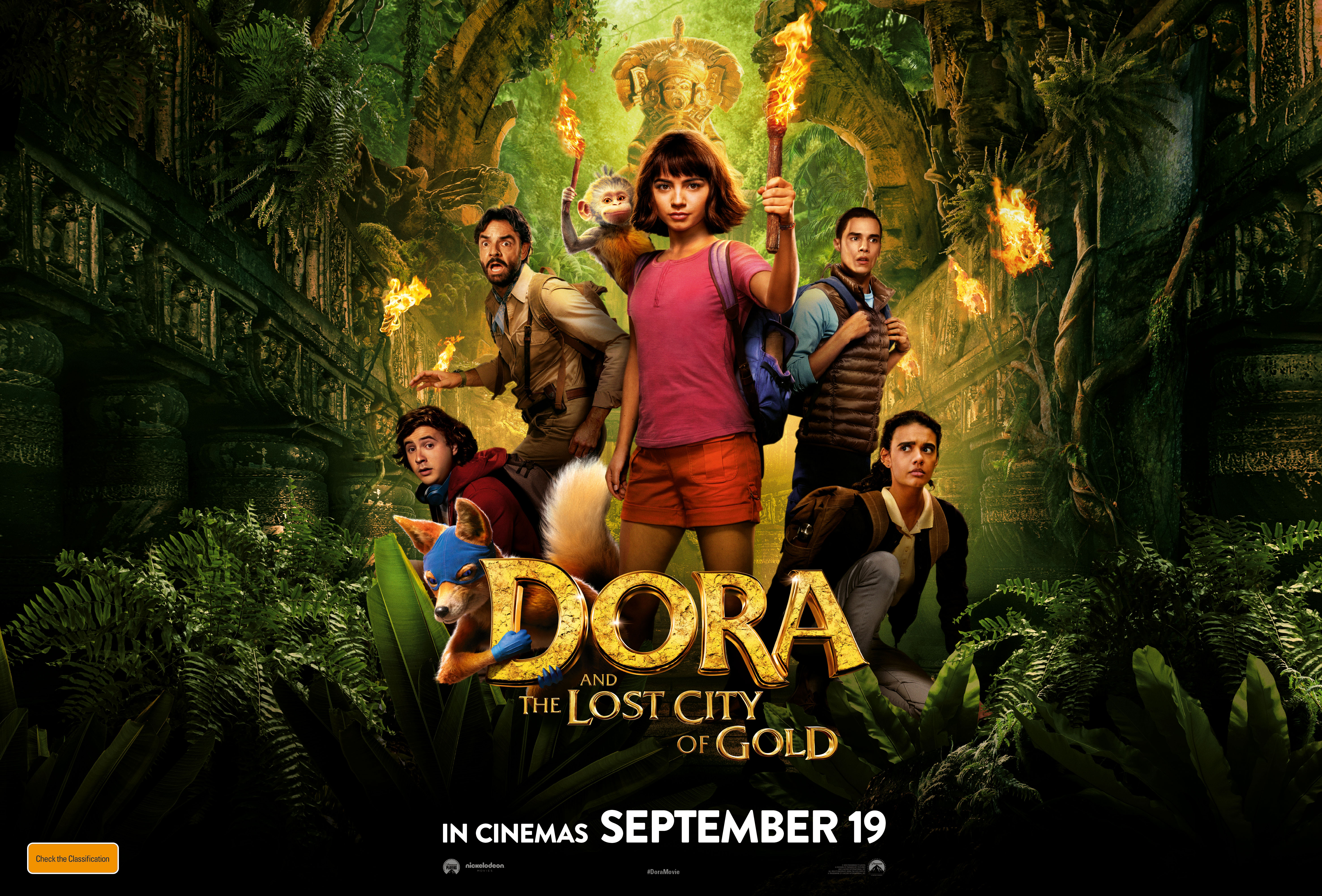 Dora And The Lost City Of Gold Movie Poster Wallpapers