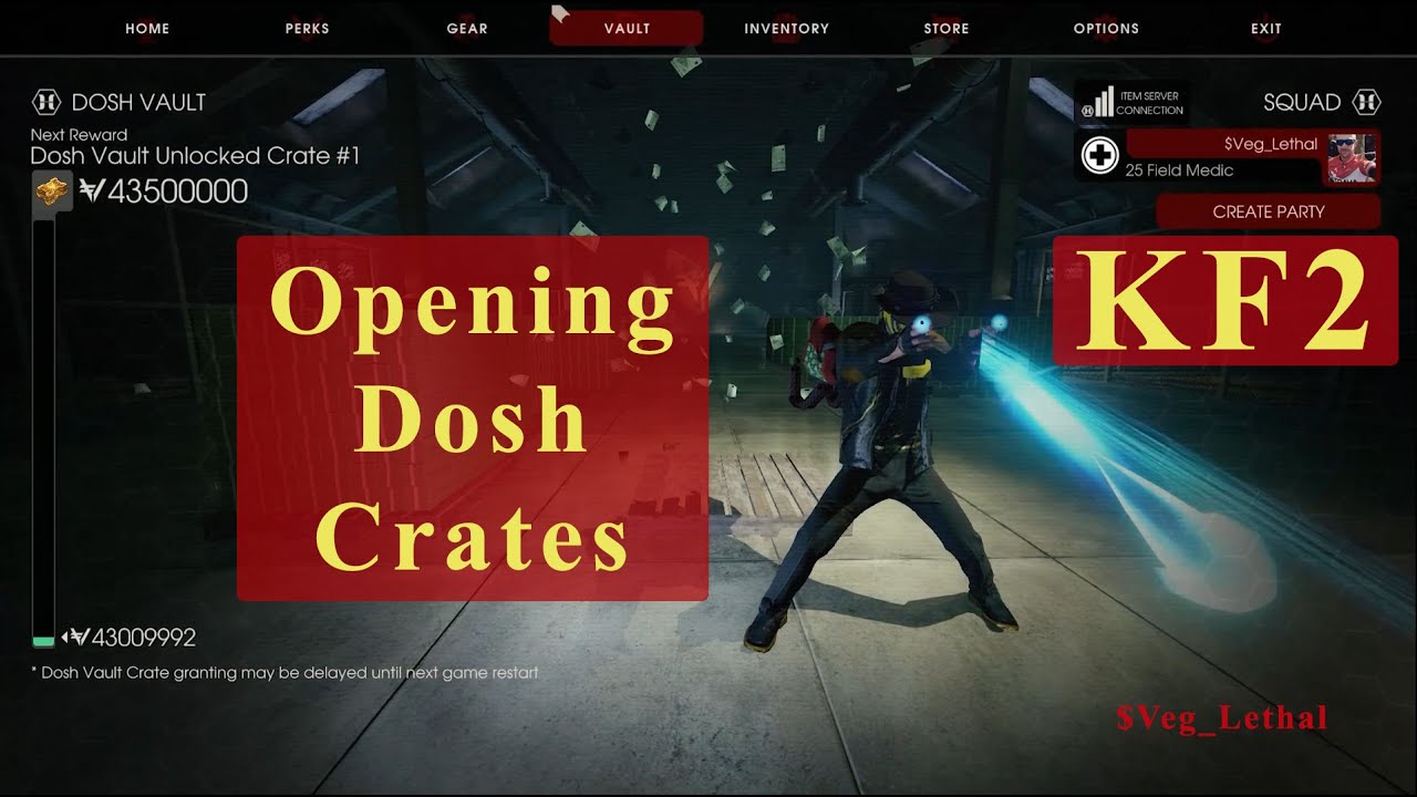 Dosh Vault Unlocked Crate Wallpapers