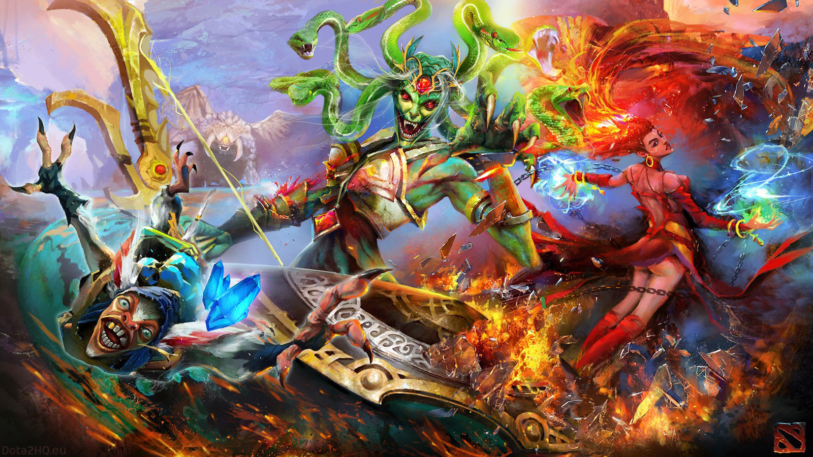 Dota 2 Heroes Wallpapers