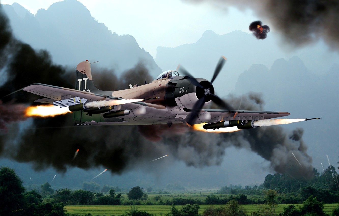 Douglas A-1 Skyraider Wallpapers