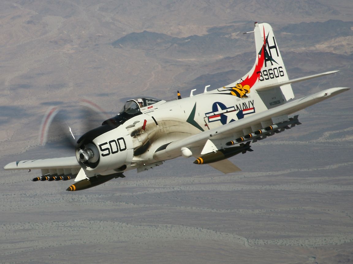 Douglas A-1 Skyraider Wallpapers