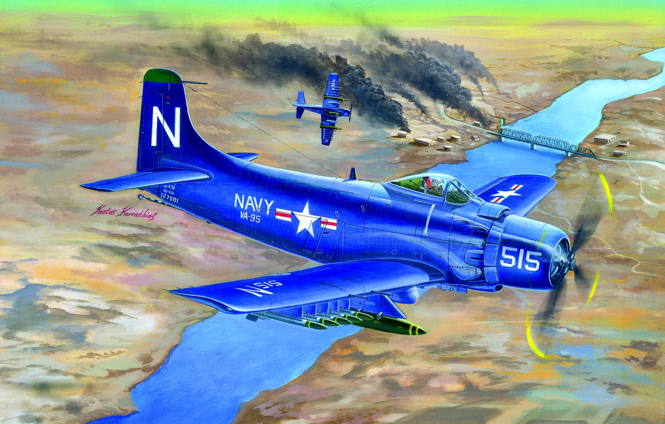 Douglas A-1 Skyraider Wallpapers