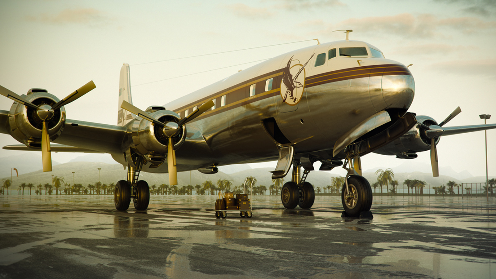 Douglas Dc-6 Wallpapers