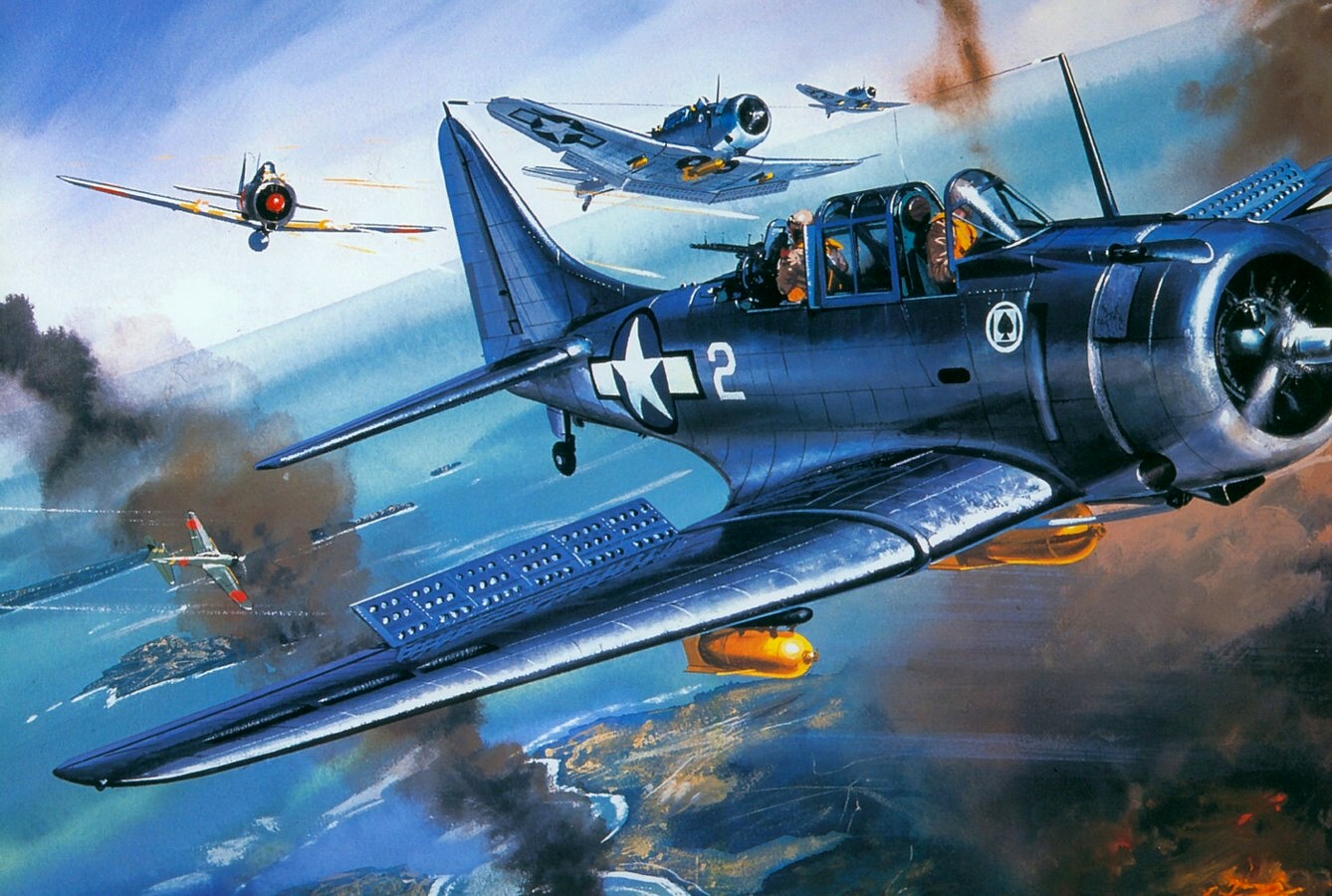 Douglas Sbd Dauntless Wallpapers