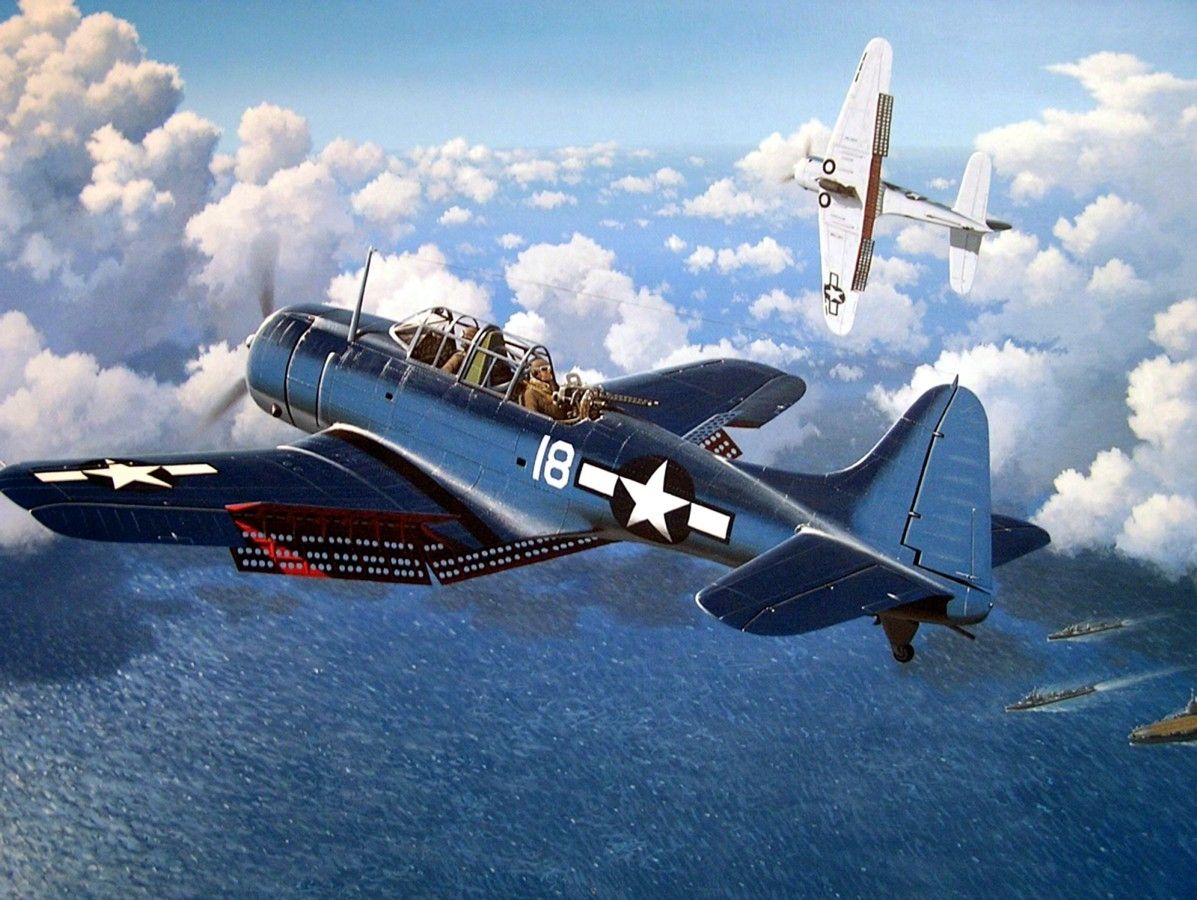 Douglas Sbd Dauntless Wallpapers