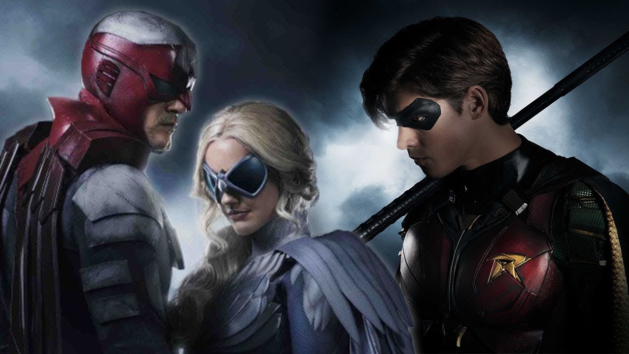 Dove And Hawk In Titans (Tv Show) Wallpapers