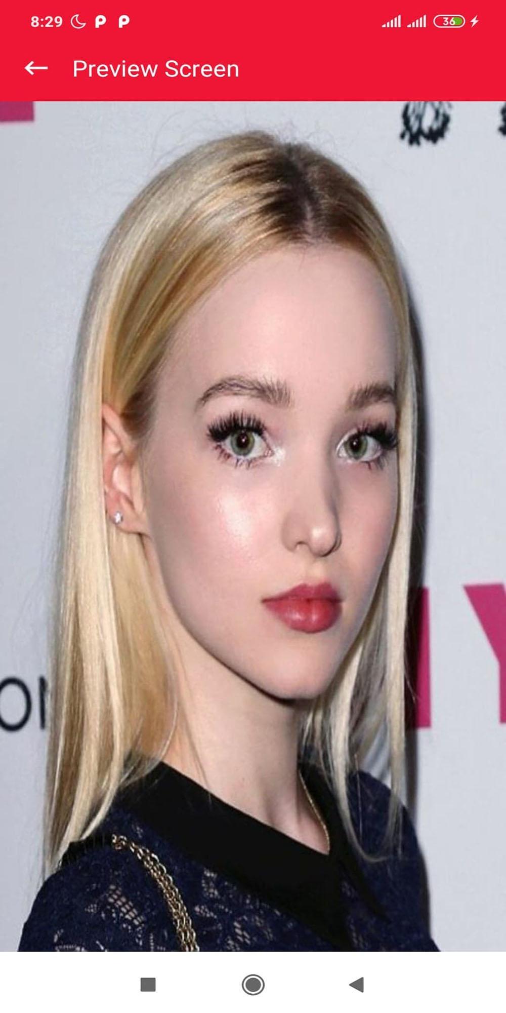 Dove Cameron Face Wallpapers