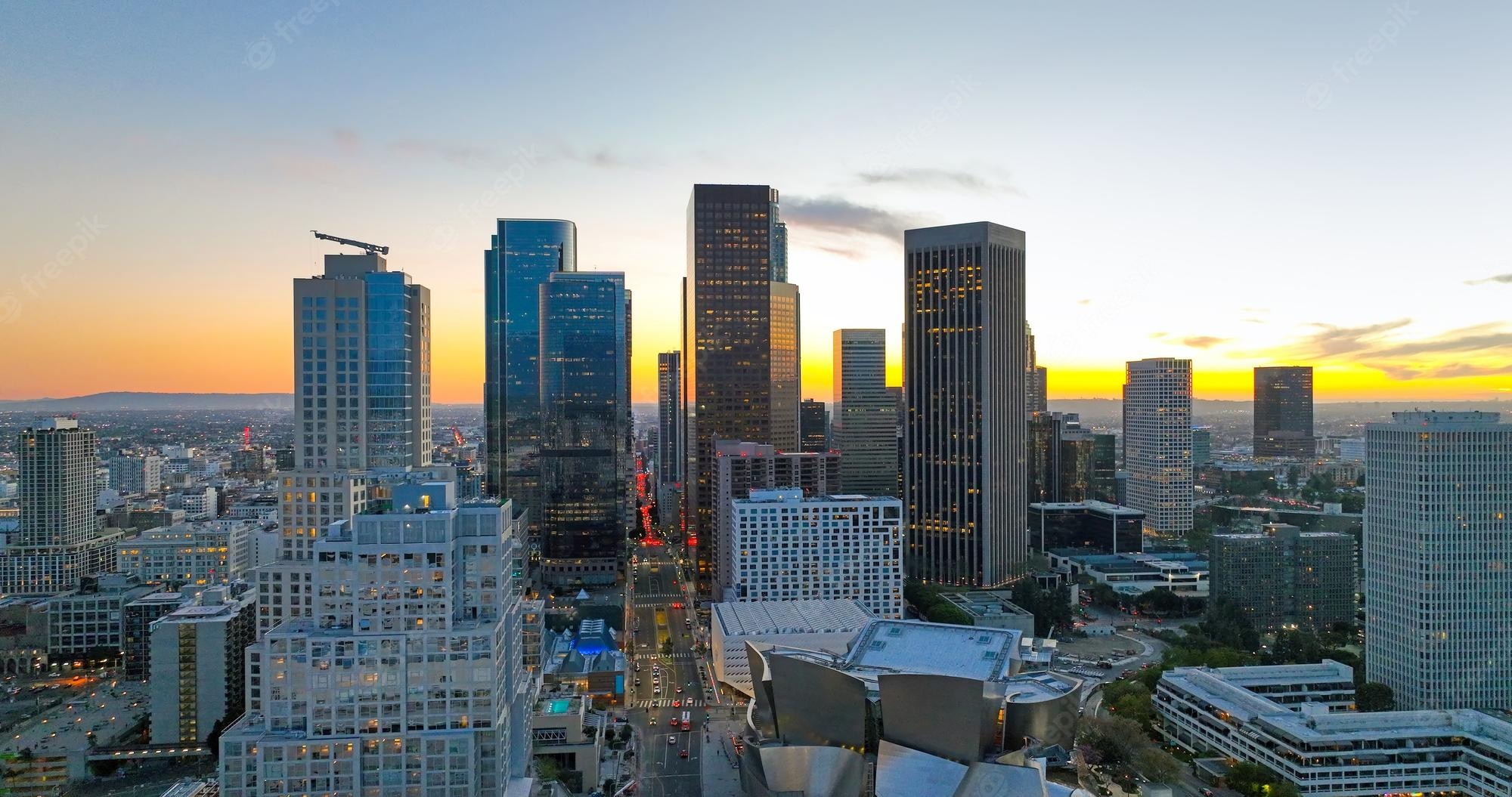 Downtown La Background