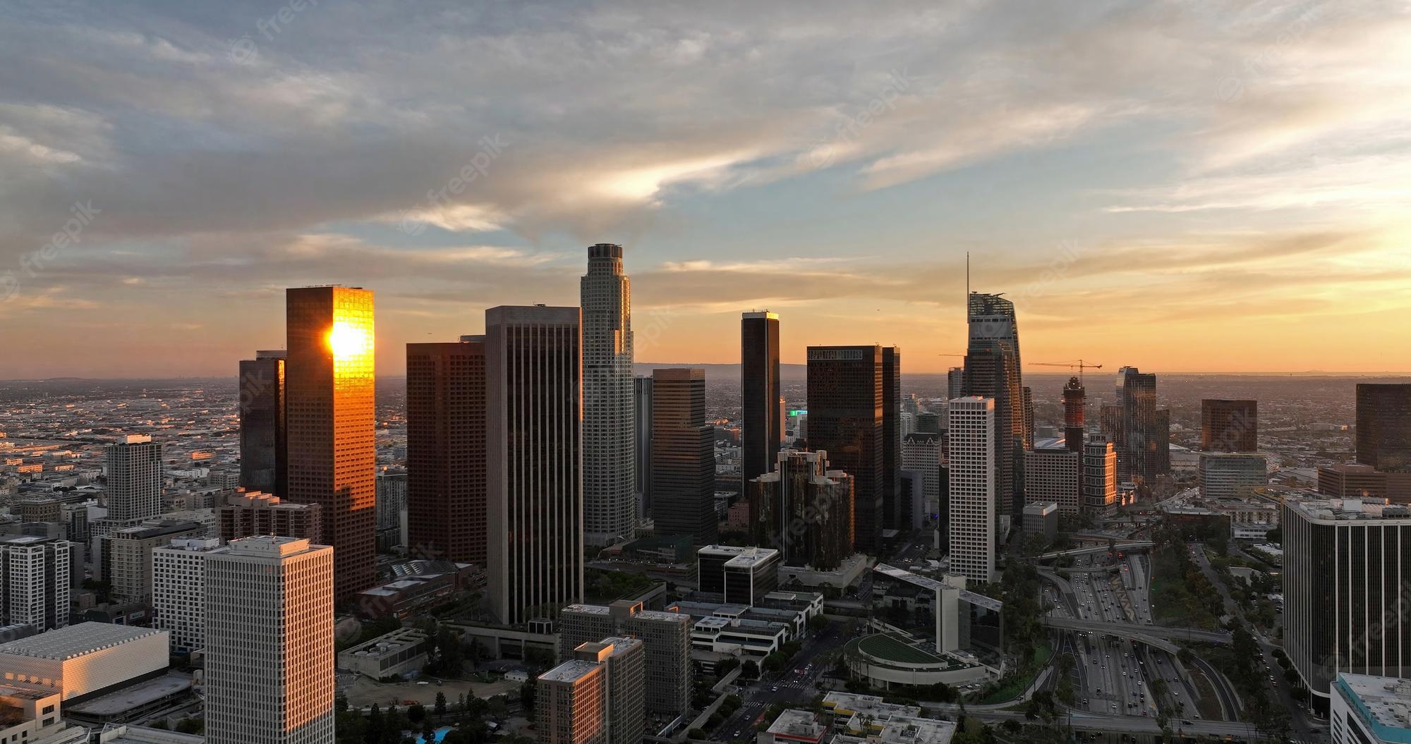 Downtown La Background