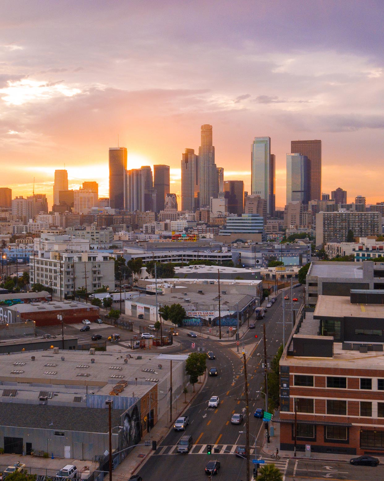 Downtown La Background