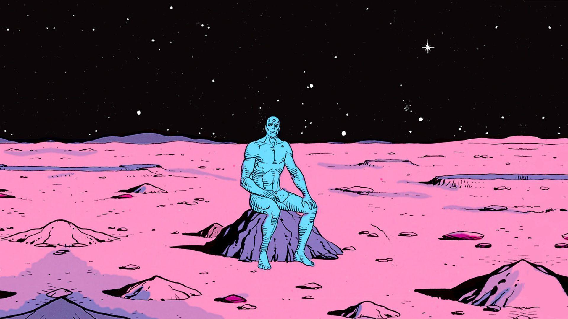 Dr Manhattan Iphone Wallpapers