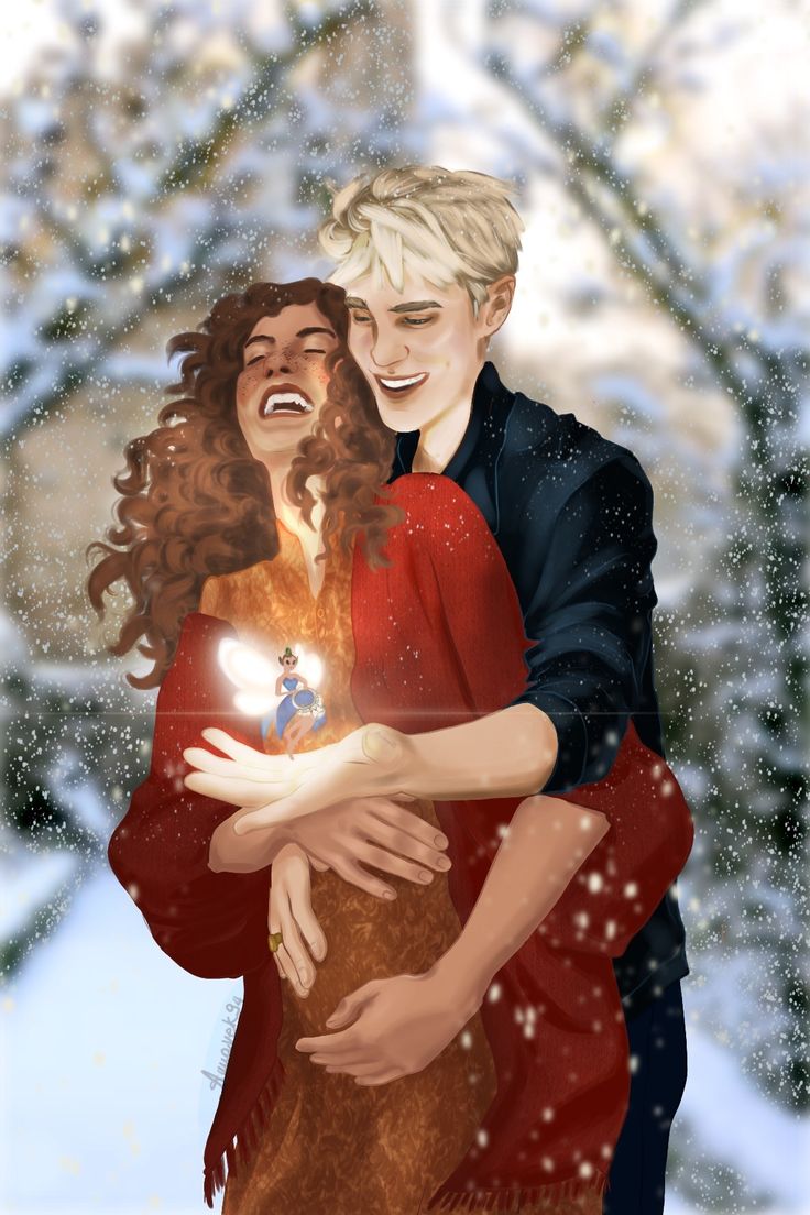 Draco Kissing Hermione By The Wall Wallpapers
