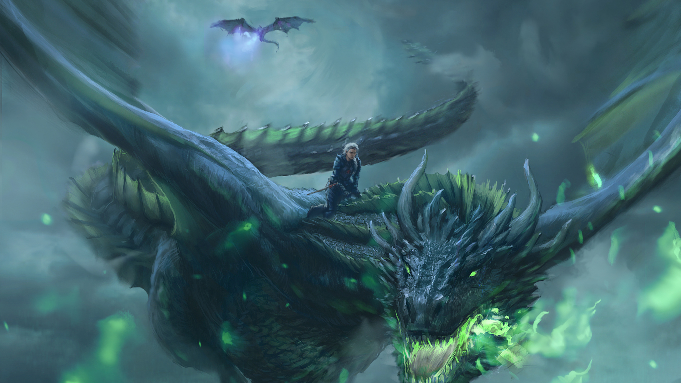 Dragon 1366X768 Wallpapers