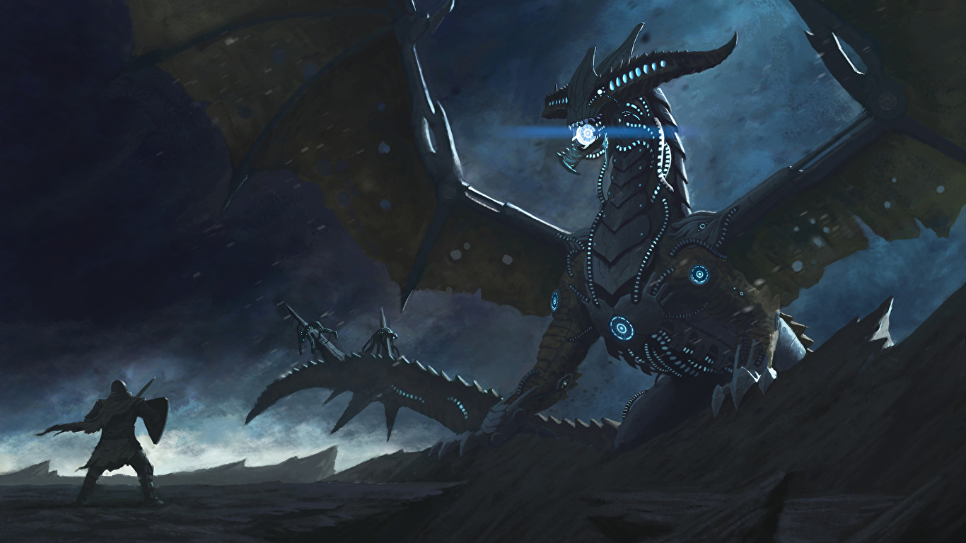 Dragon 1366X768 Wallpapers