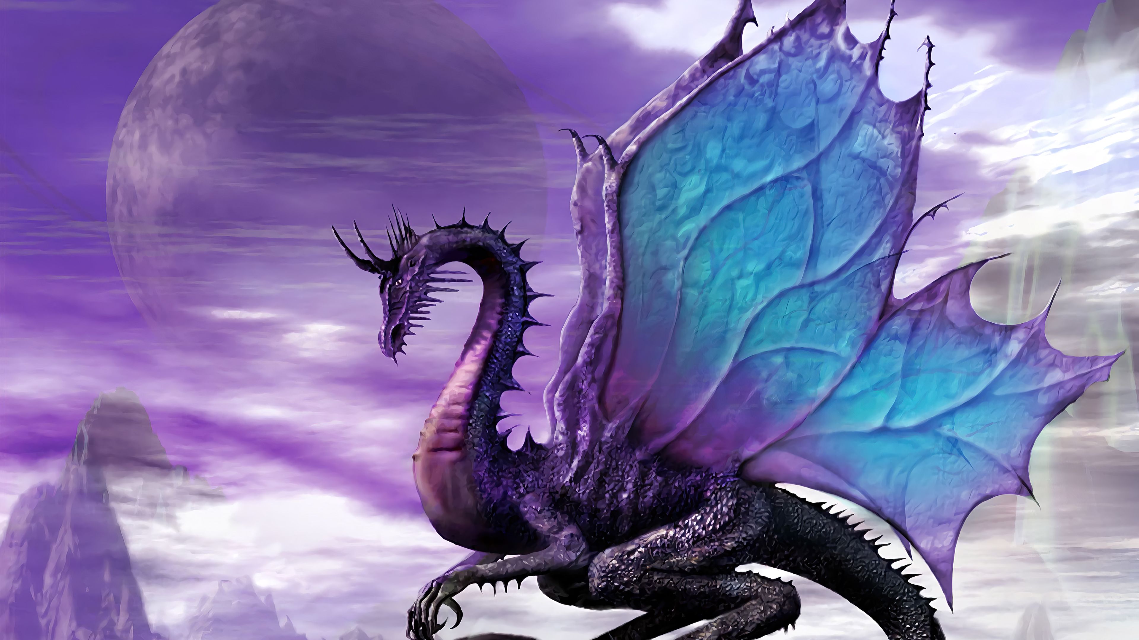 Dragon Artwork 4K
 Wallpapers