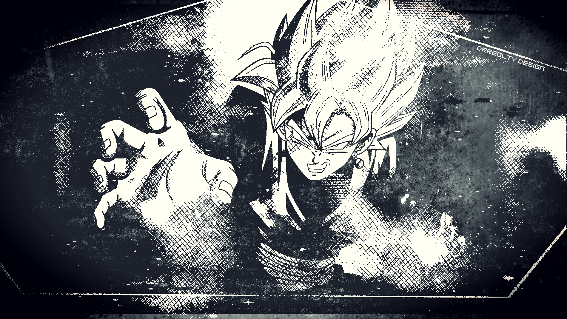 Dragon Ball Black And White Wallpapers