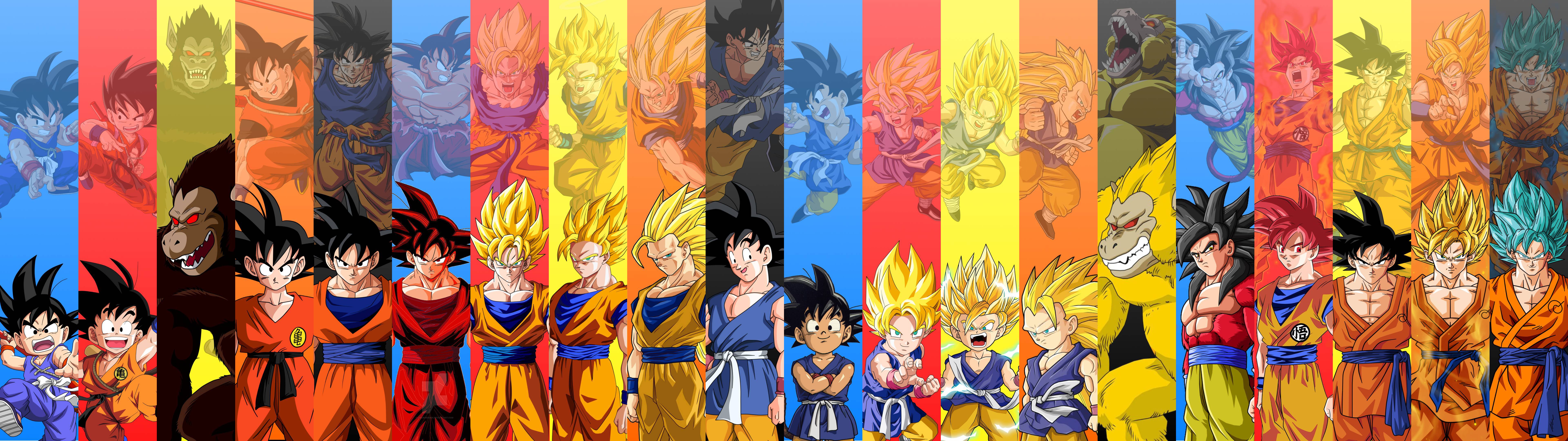 Dragon Ball Dual Monitor Wallpapers